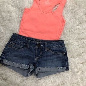 Vanity Jean Short Shorts Size 26. EUC!